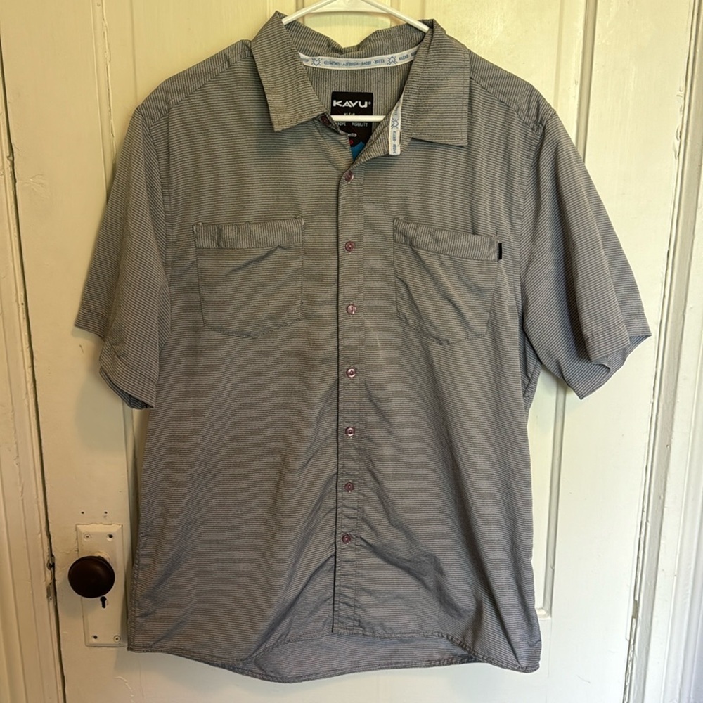 Men’s Kavu Short Sleeve Button-up Shirt